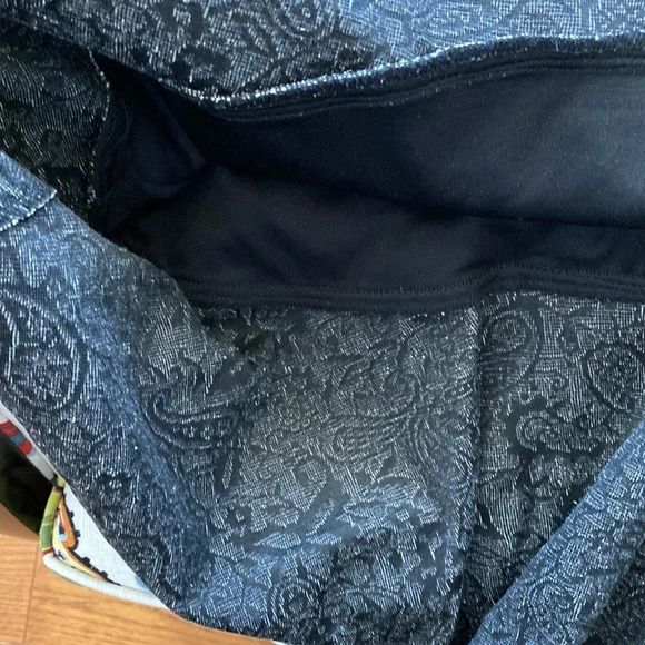 Rickis Quilted Brocade Jacquard Size  8 Ivory A-Line Skirt - Picture 5 of 15